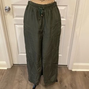 Women's Green Track Pants